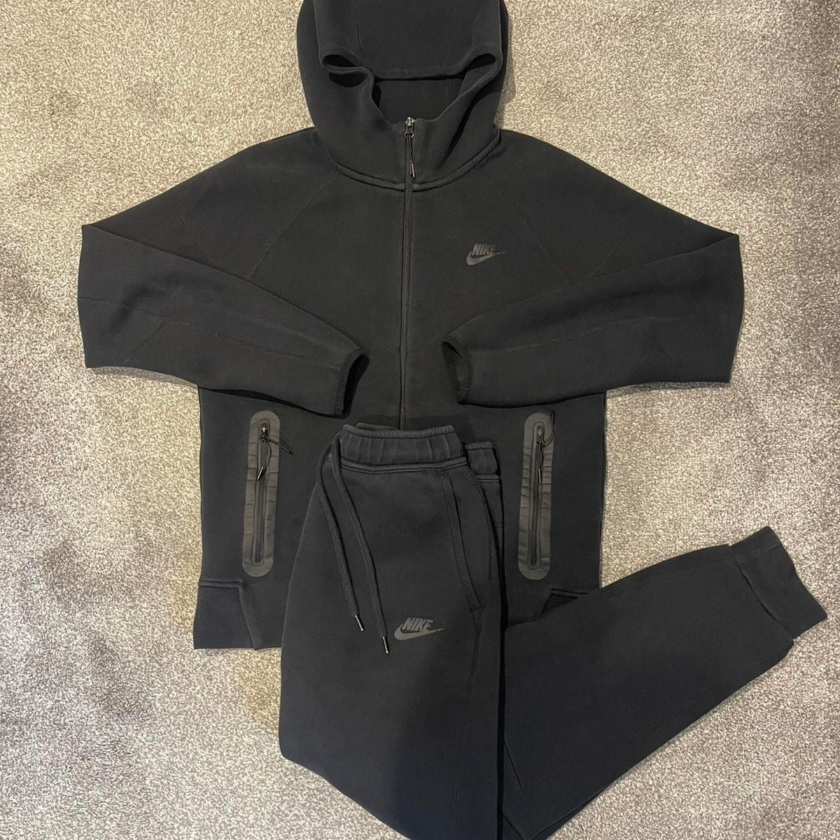 Black Running Tracksuit